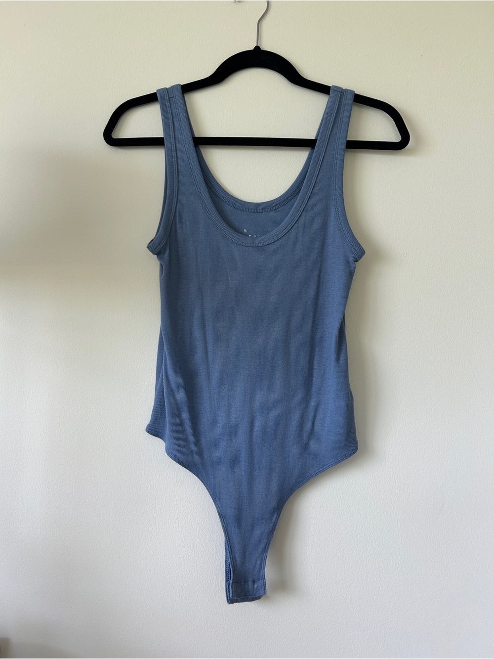 a new day Dusty Blue Tank One-Piece Bodysuit